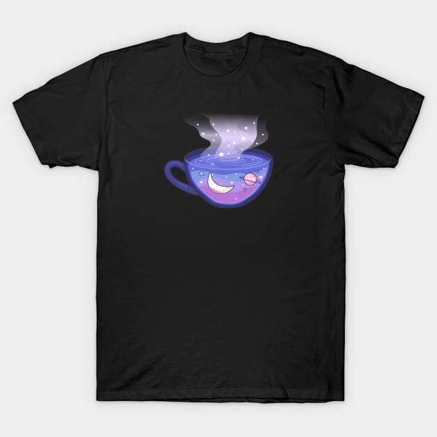 Cute cup magical drawing T-Shirt by BrightLightArts